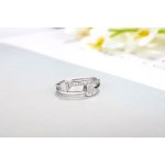 Inel Argint Logodnă cu 2 Inimi – Design Elegant și Reglabil Inel Argint Logodnă cu 2 Inimi – Design Elegant și Reglabil