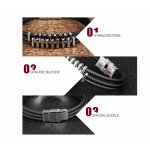 Bratara barbati ZigZag Stainless Steel Otel Argintiu Bratara barbati ZigZag Stainless Steel Otel Argintiu