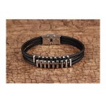 Bratara barbati ZigZag Stainless Steel Otel Argintiu Bratara barbati ZigZag Stainless Steel Otel Argintiu