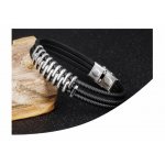 Bratara barbati ZigZag Stainless Steel Otel Argintiu Bratara barbati ZigZag Stainless Steel Otel Argintiu