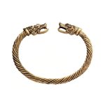 Bratara otel inox brabati Dragoni Gold Bratara otel inox brabati Dragoni Gold