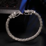 Bratara otel inox brabati Dragoni Silver Bratara otel inox brabati Dragoni Silver