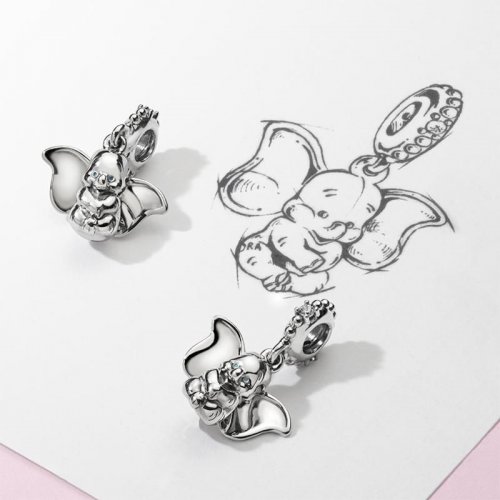 Charm pentru Pandora talisman argint elefant Disney Dumbo