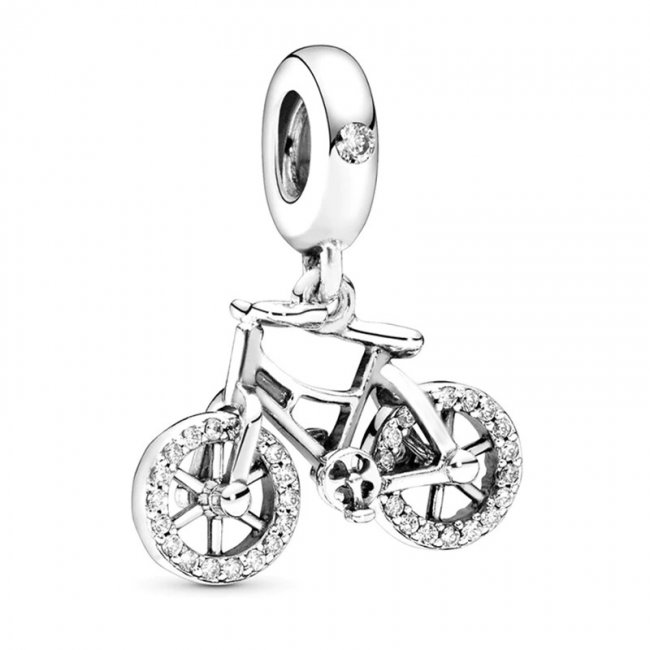 Charm talisman pentru Pandora Argint Bicicleta