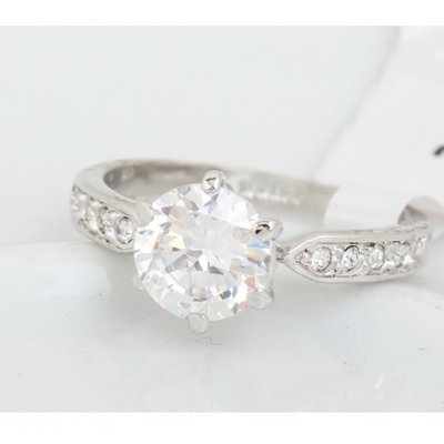 Inel logodna cu cristale SW  Queen