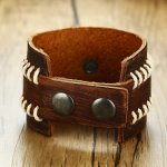 Bratara piele naturala barbati cu cruce malteza din argint antichizat Bratara piele naturala barbati cu cruce malteza din argint antichizat