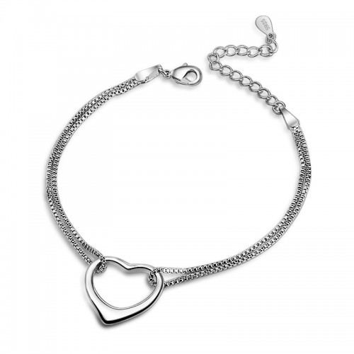 Bratara argint femei Heart Bracelet