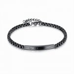 Bratara Stainless Steel otel negru Unisex Love Bratara Stainless Steel otel negru Unisex Love