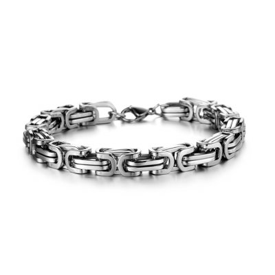 Bratara barbati otel stainless steel Lion 47gr 22cm lungime