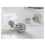 Cercei argint cu Elemente SW Shamballa Brilliance Cercei argint cu Elemente SW Shamballa Brilliance